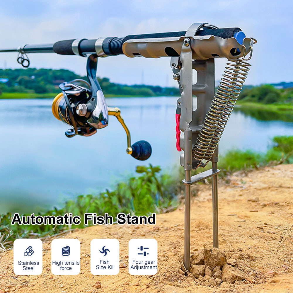 Earthing Grounding Rod - Fishing Rod Ground Holder Base Downhill