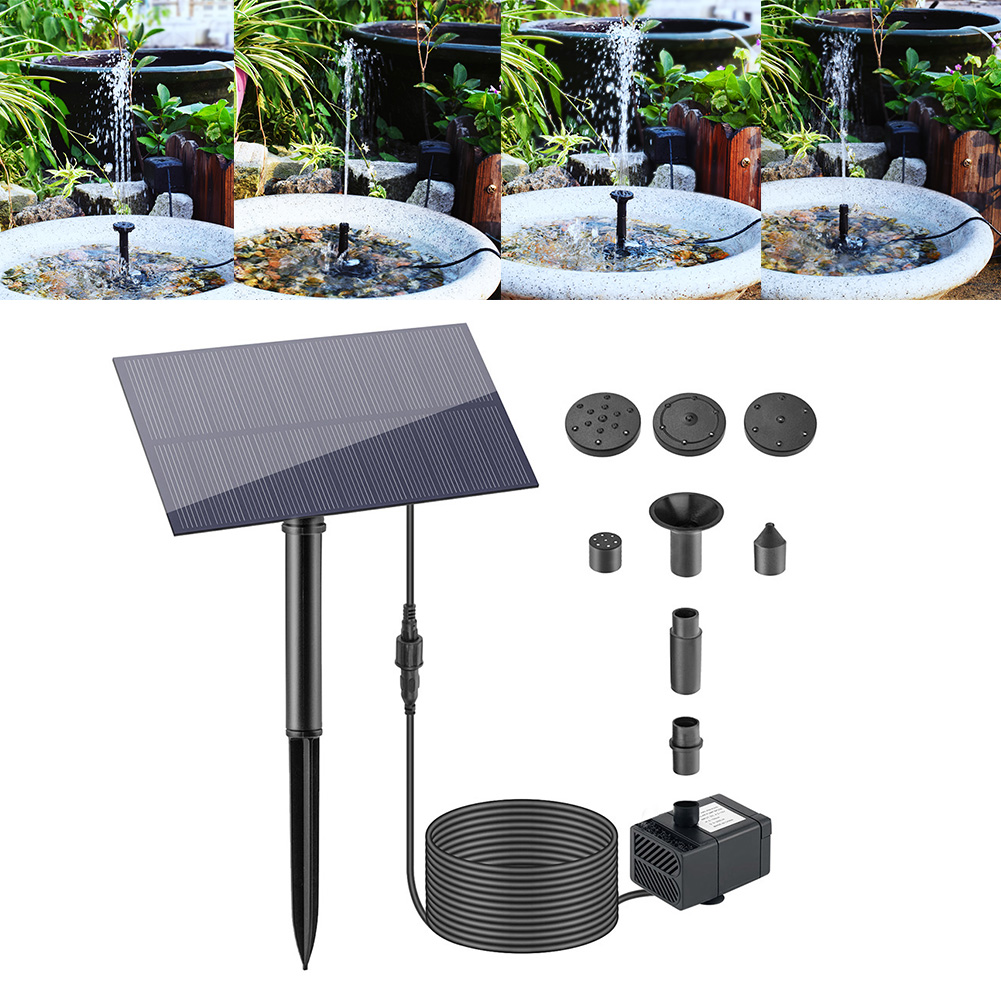 5W 5V Water Fountain Garden De - Renewable Energy Kits 评论和价格