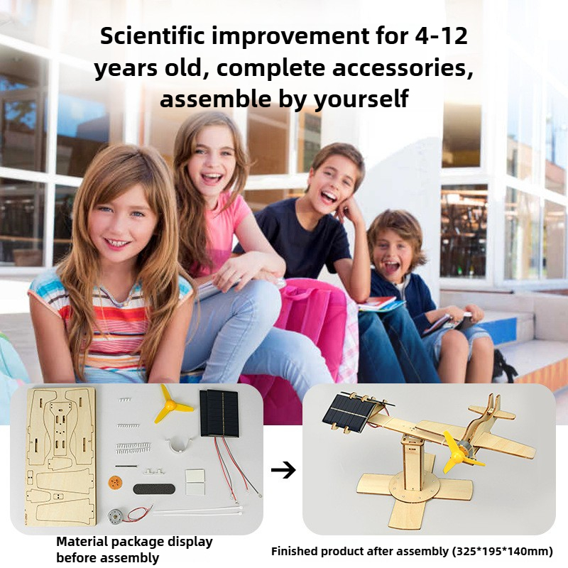 DIY Spinning Airplane Kit Sola - Renewable Energy Kits 评论和价格
