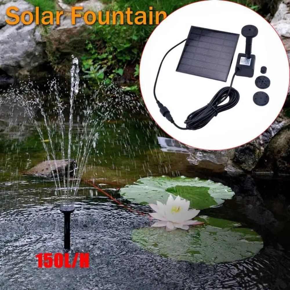 1.4W Mini Solar Fountain Pump  - Renewable Energy Kits 评论和价格