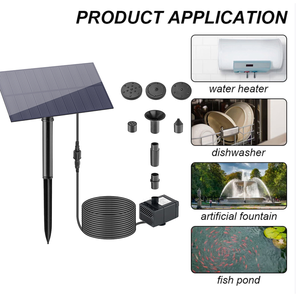 5W 5V Solar Water Pump Garden  - Renewable Energy Kits 评论和价格