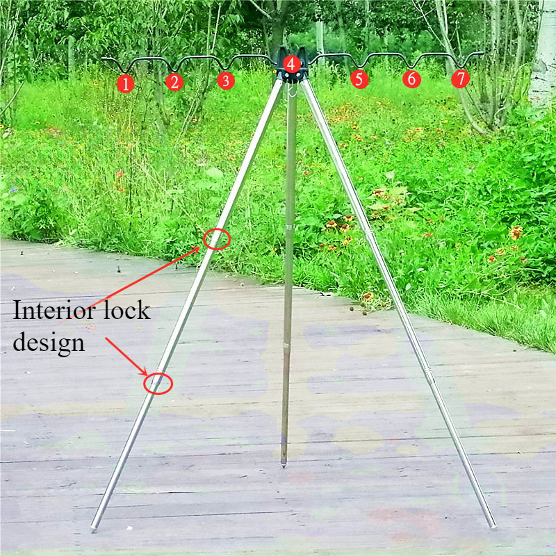 1PC Fishing Sea Rod Bracket Al - Earthing Grounding Rod 评论和价格