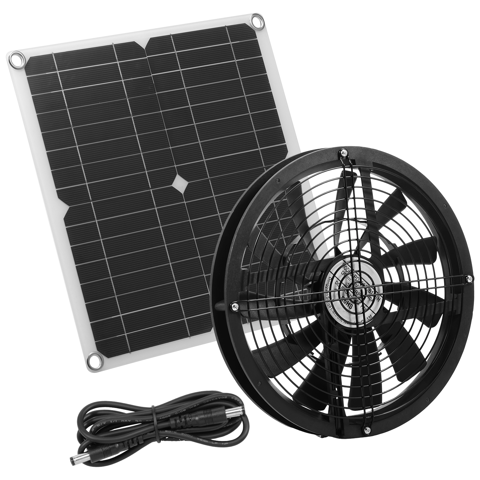 100W Solar Panel Fan Kit Water - Renewable Energy Kits 评论和价格