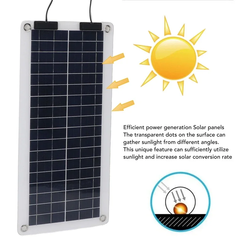 100W Solar Panel Charger Water - Renewable Energy Kits 评论和价格